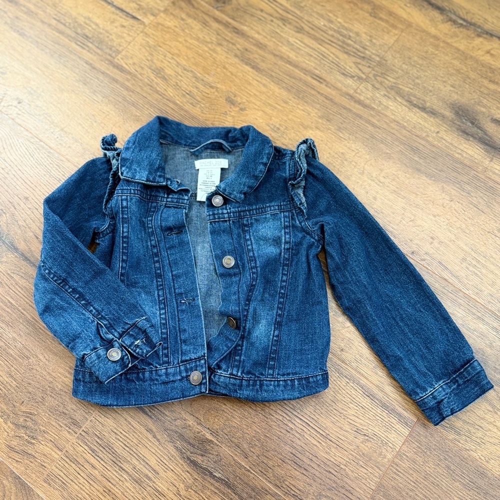 Rachel Zoe Dark Blue Kids Jean Jacket